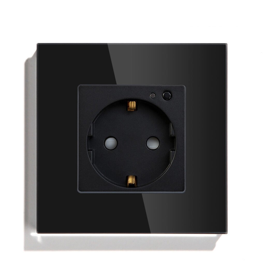 enchufe inteligente wifi - Enchufe inteligente Wi-Fi – Control por voz, diseño elegante