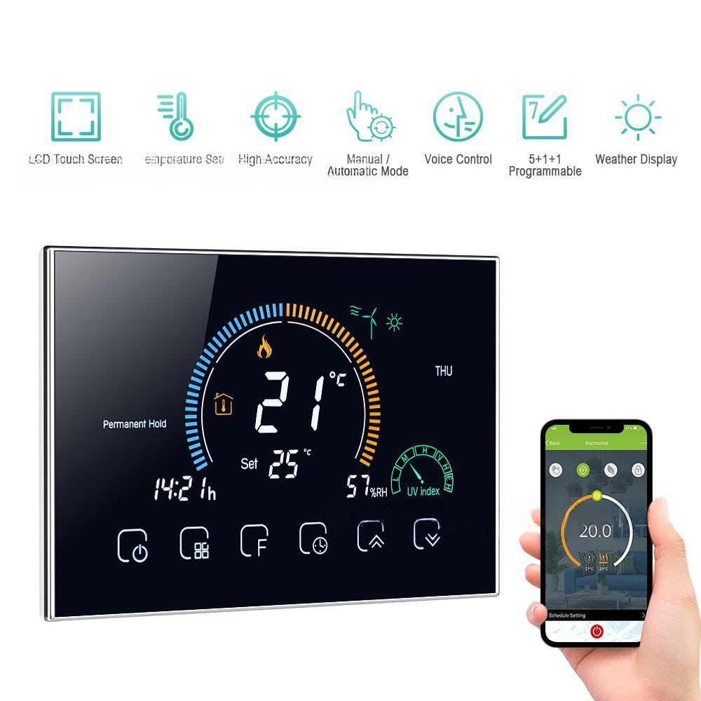 BHT 8000GC Termostato Inteligente – Control de temperatura preciso y pantalla táctil - Image 8