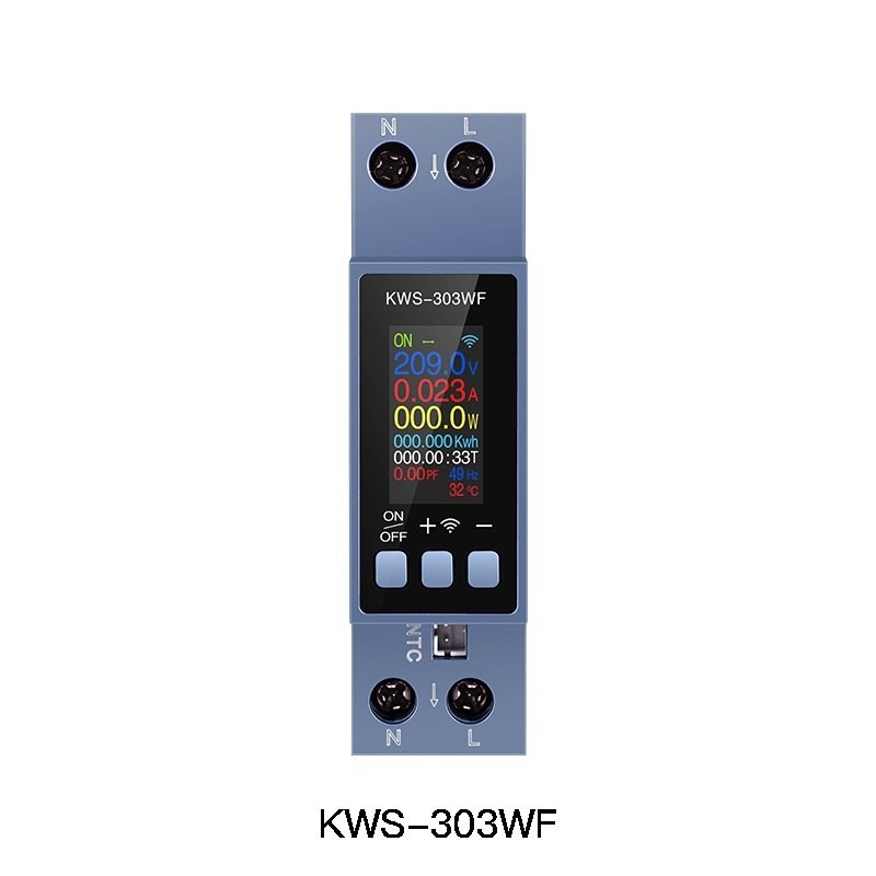 KWS-303 Medidor de Voltaje y Corriente – Multifuncional con Wi-Fi - Image 2