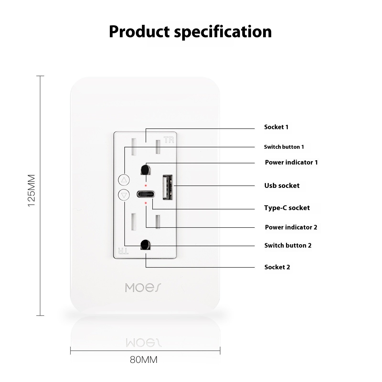 Enchufe Inteligente WIFI – Control remoto y carga USB - Image 3